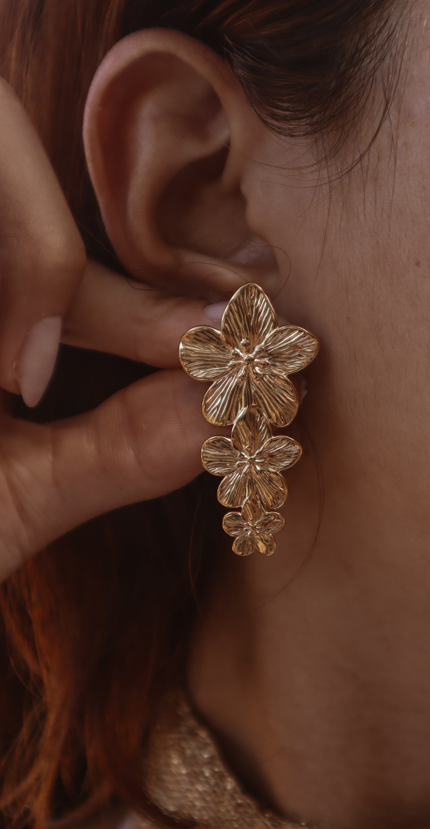 Flor de gracia Earrings