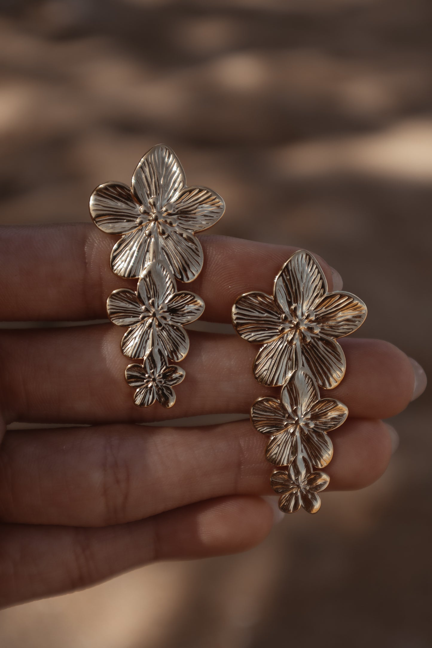 Flor de gracia Earrings